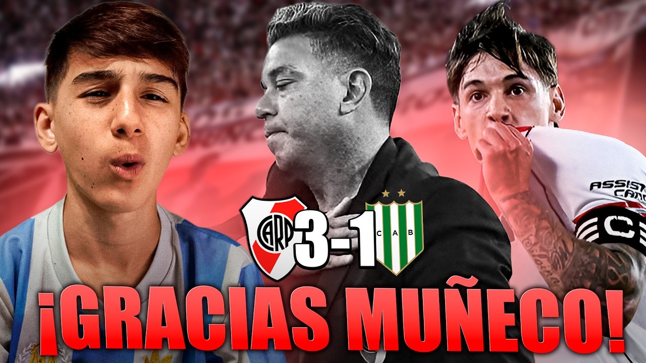 🫡✅¡GRACIAS MUÑECO! | River (3-1) Banfield | Torneo Apertura | Reacción