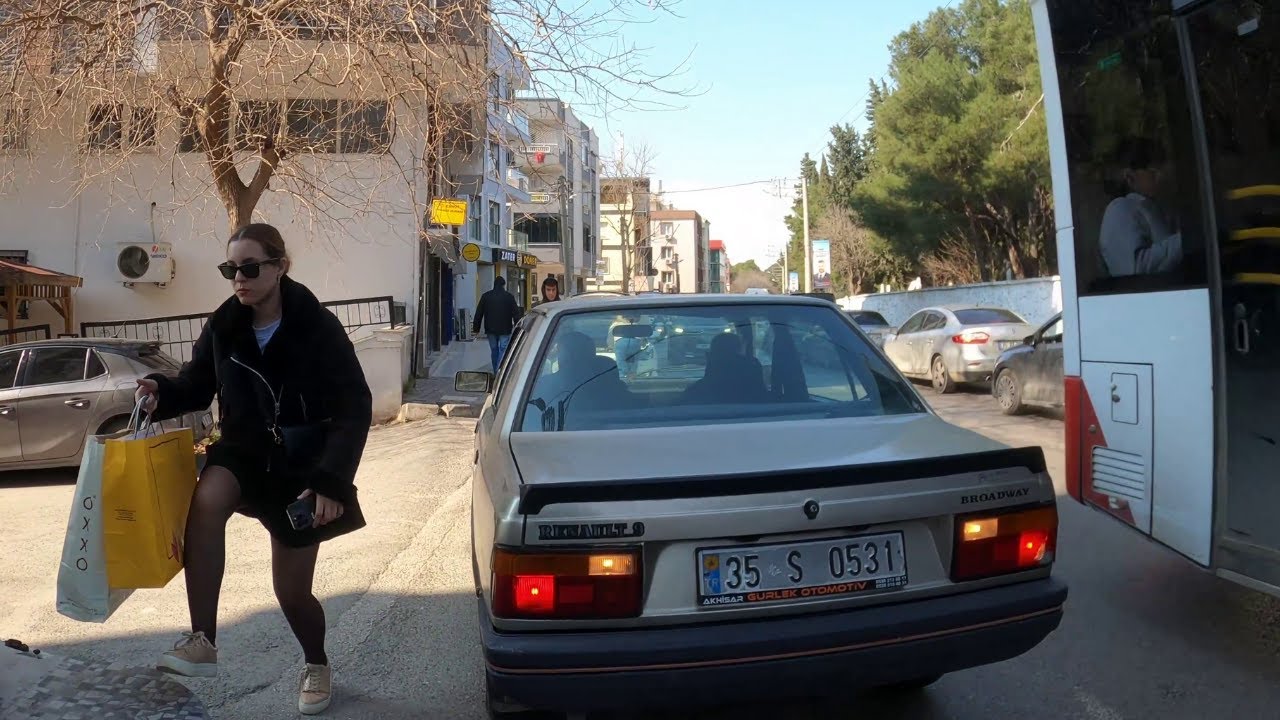 Turkey 🇹🇷 Izmir | BUCA Hasanaga Park Walk Tour 2024 4K VIDEO