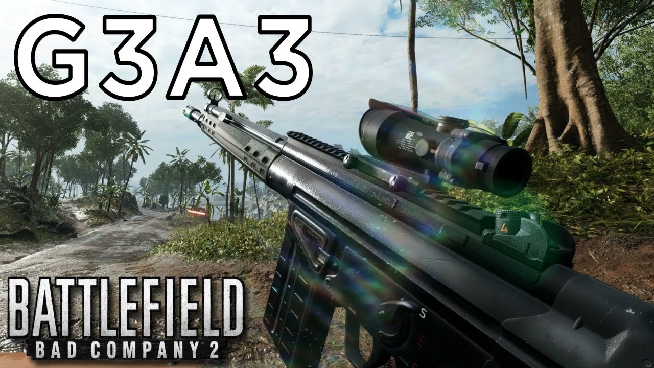 G3A3 (G3) on Battlefield Bad Company 2 Gameplay | Battlefield 2042 Portal (PS5)