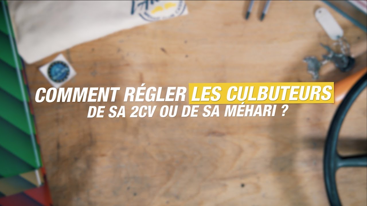 Comment régler les culbuteurs d'un moteur de 2CV / MEHARI ?