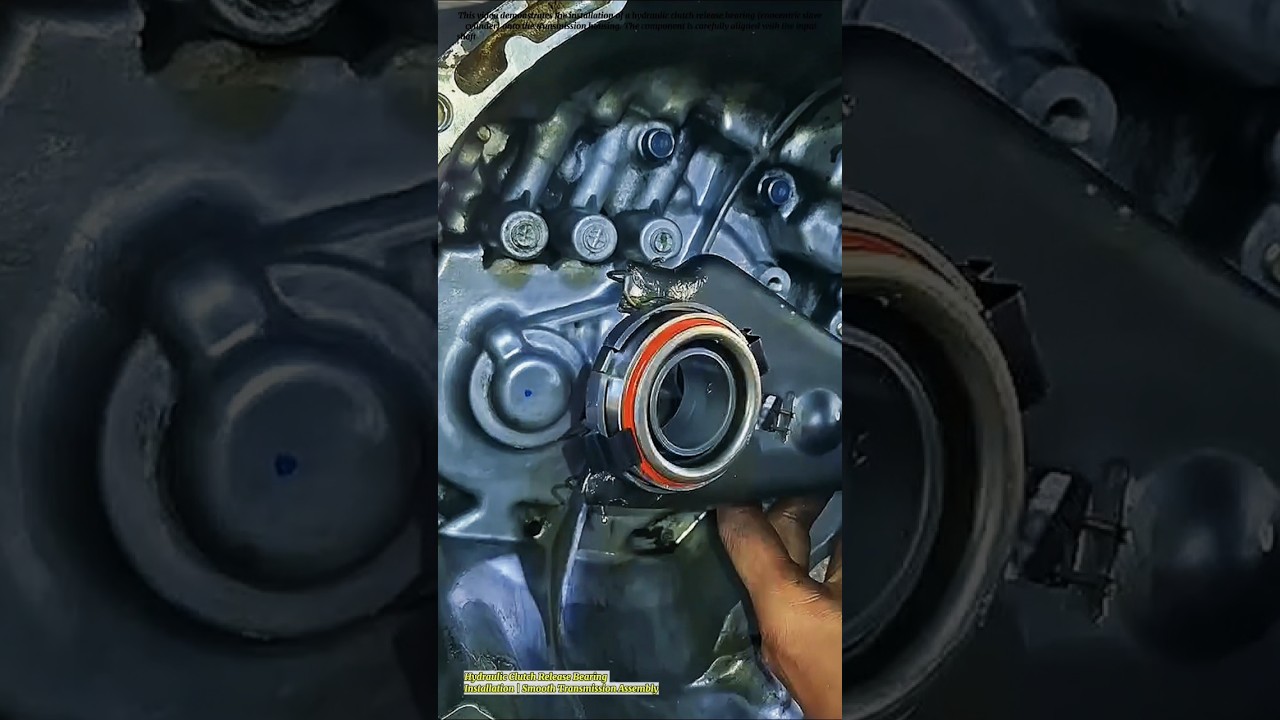 Hydraulic Clutch Release Bearing Installation | Smooth Transmission Assembly