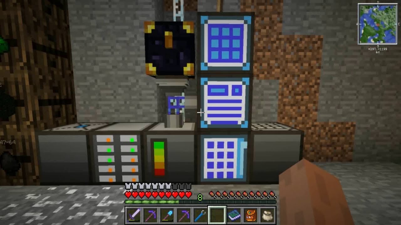 FTB ultimate Ep11: Network storage