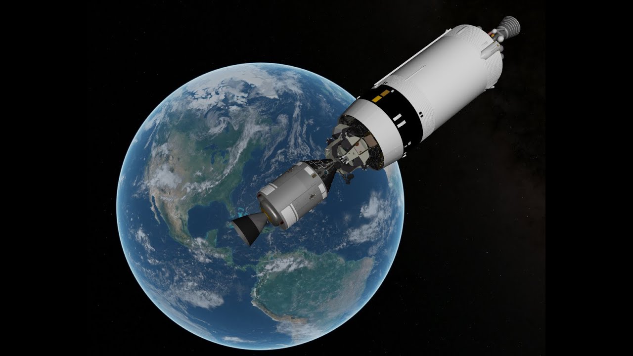 Apollo 11 T&D NASSP 8.0 Open Orbiter