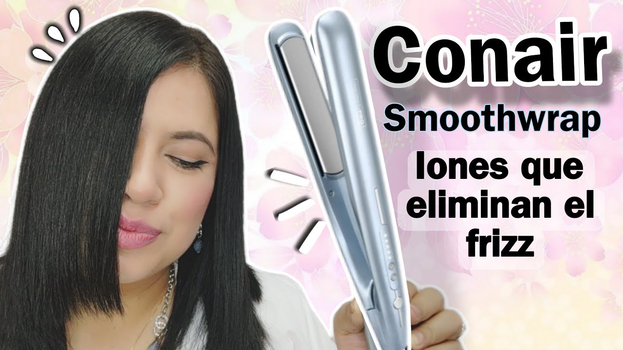 Plancha Conair SMOOTHWRAP Con Iones que eliminan el frizz?! | Kary Alonso