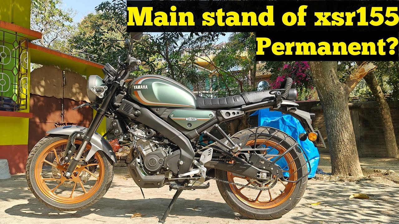 Main stand for XSR155 | Permanent or not? Mt15/R15  main stand |
