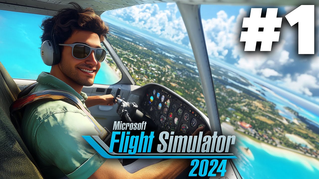 MICROSOFT FLIGHT SIMULATOR 2024. Прохождение игры в режиме карьеры. Часть 1 — НОВЫЙ ПИЛОТ