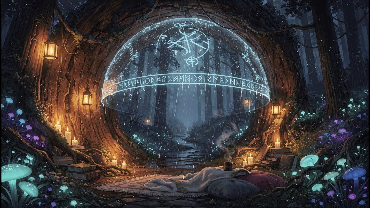 (NO MID-ROLL ADS) The Forest That Protects You While You Sleep | Celtic Protection Ambience