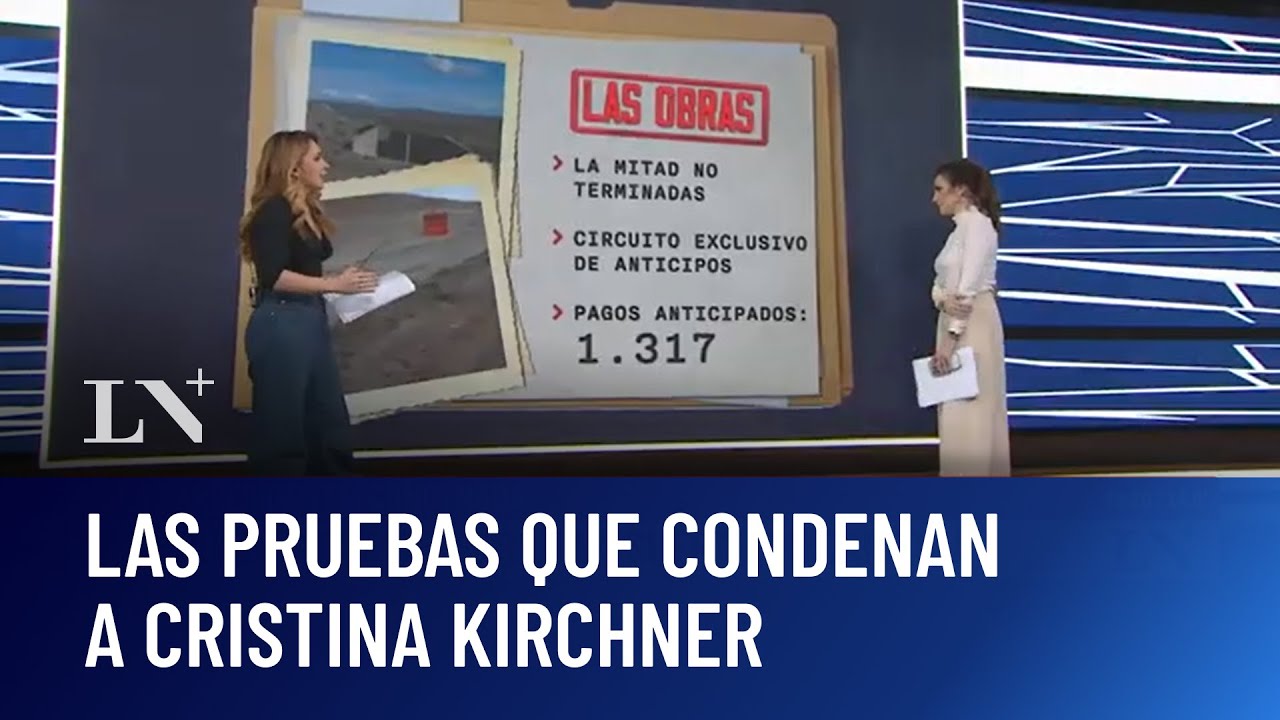 Las pruebas que sellaron la suerte de Cristina Kirchner