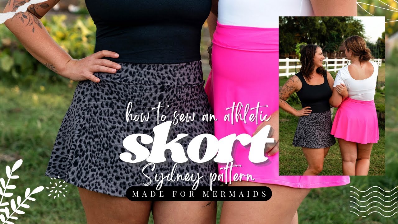 How to sew an athletic skort