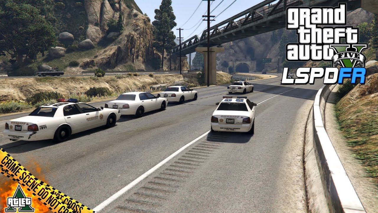 [GTA] - LSPDFR #06 OBROVSKÁ HONIČKA & ŽENA S NOŽEM (GTA 5 Reálný Život Policisty - Česky)