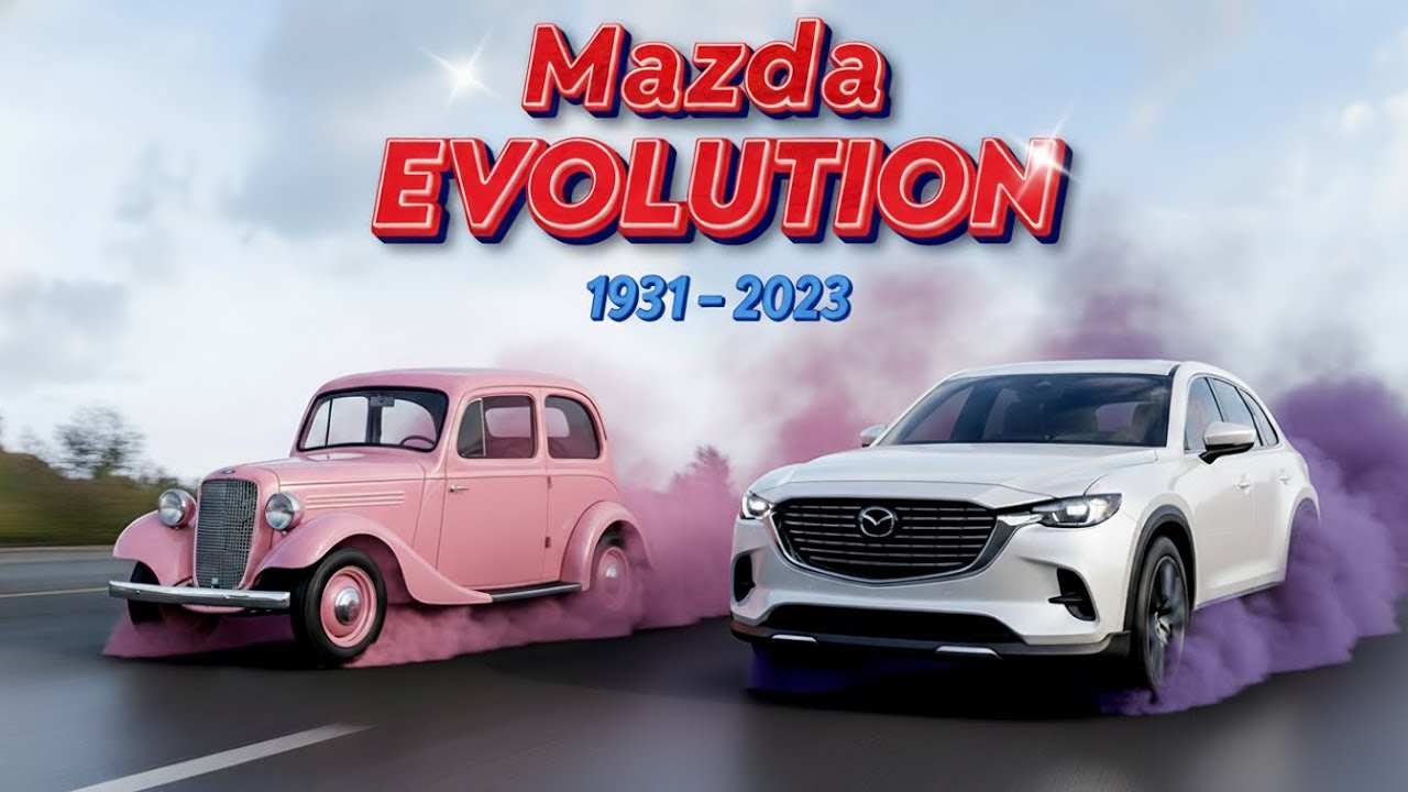 Mazda Evolution 1931–2023 | Past to Future