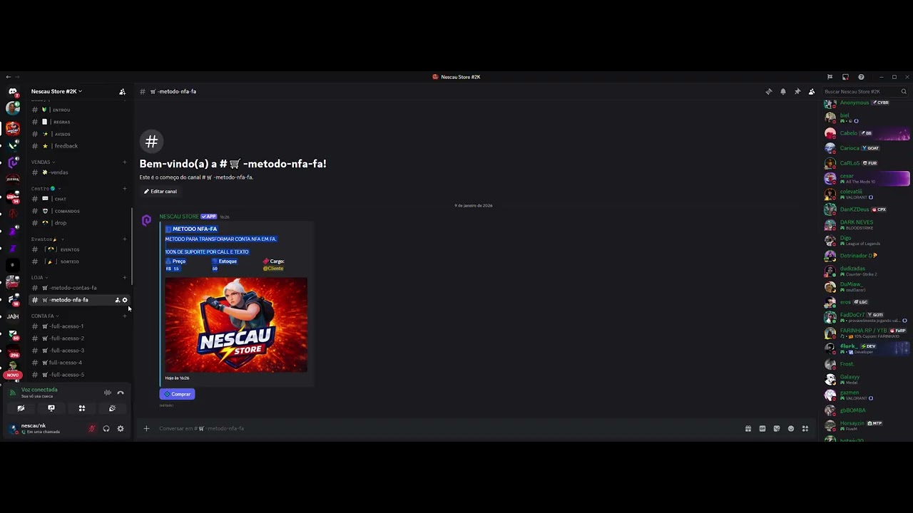 METODO PARA PEGAR CONTAS FULL ACESSO DE VALORANT
