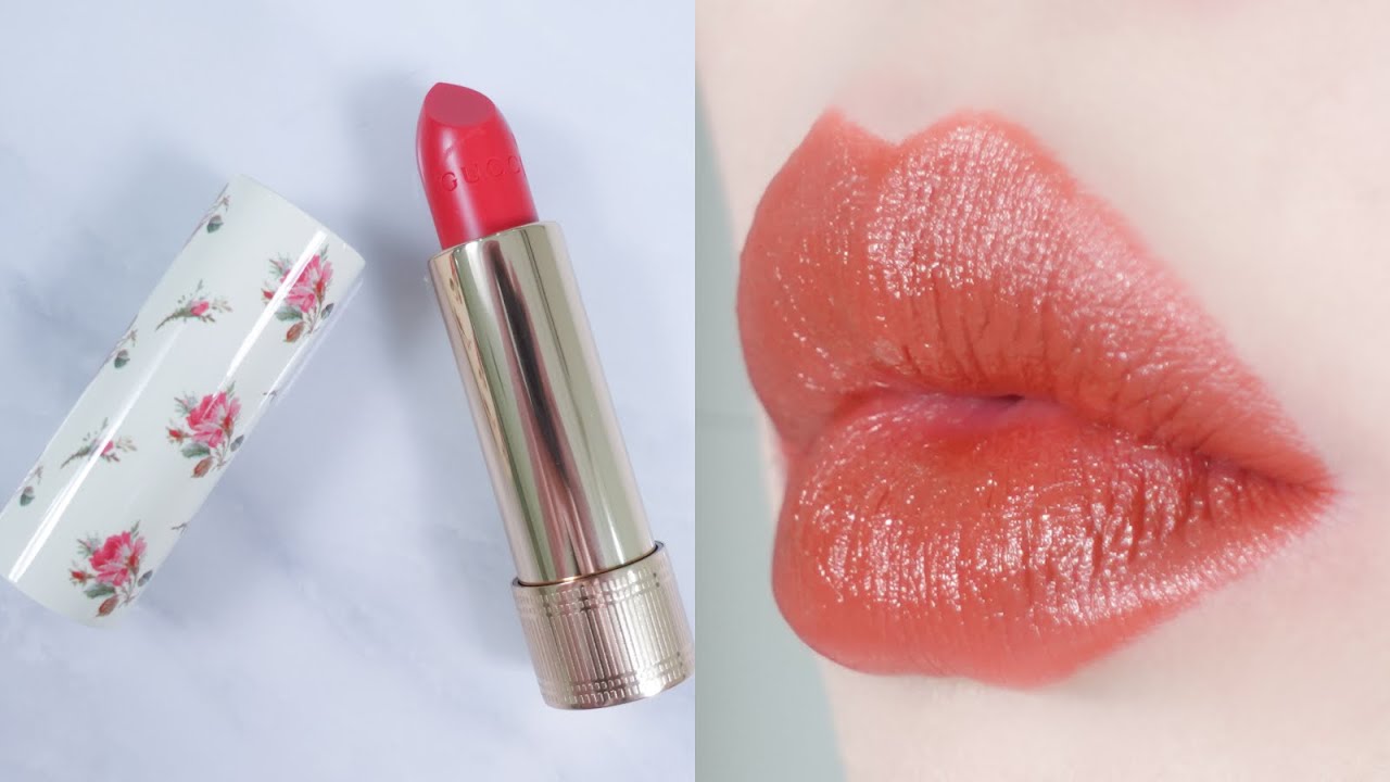 GUCCI TOP 5 LIPSTICKS 古馳最熱賣5色唇膏