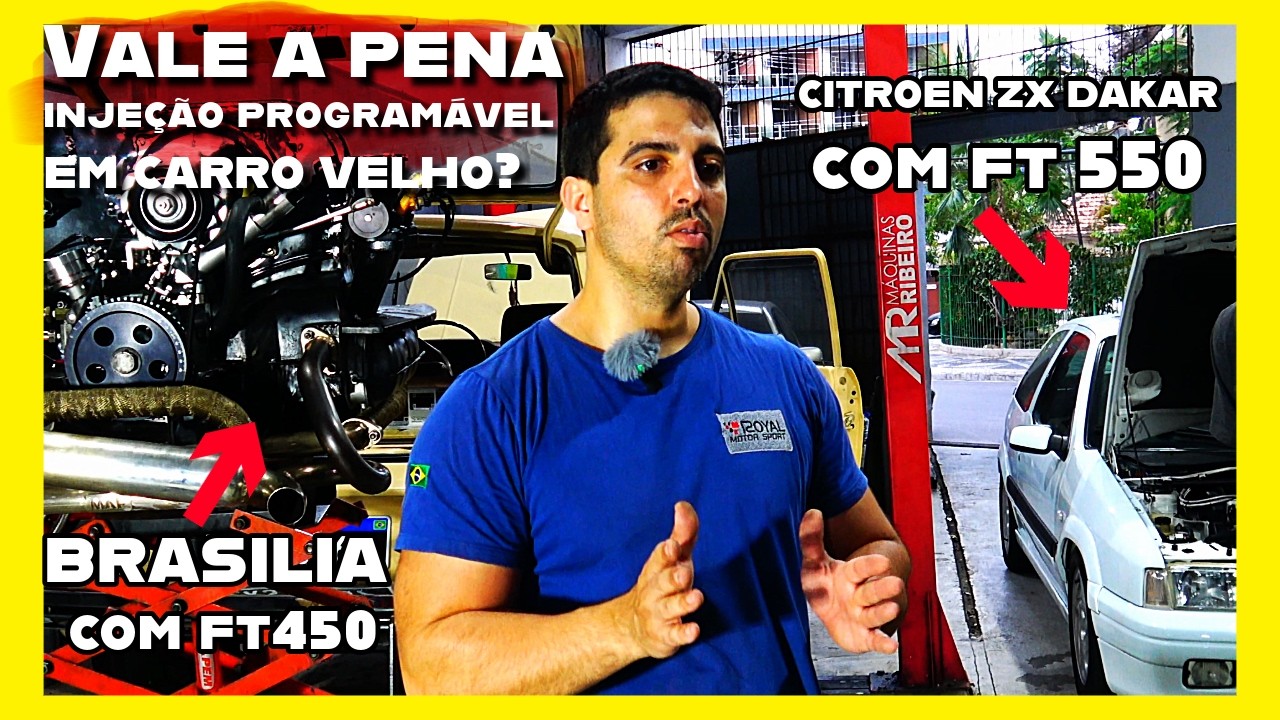 Citreon zx dakar e Brasilia com injeção programável