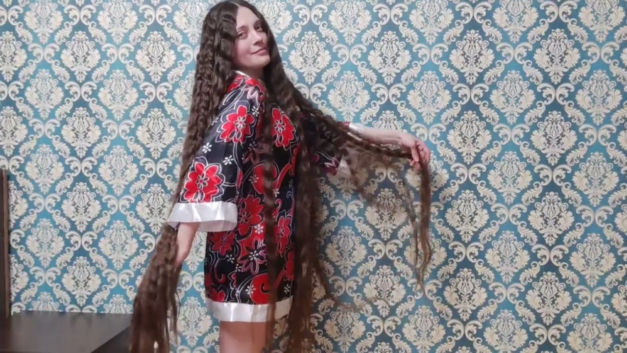 Beautiful hair play by Nata Rapunzel