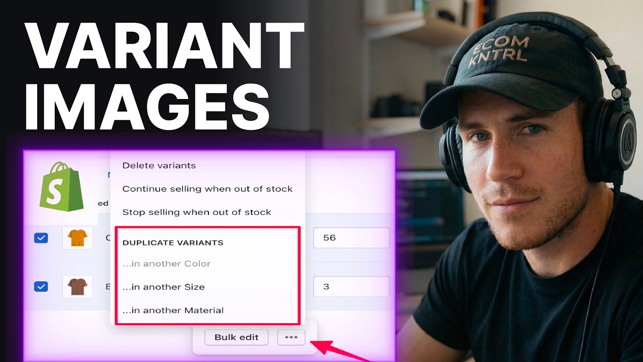 How to Add Multiple Images to Variants on Shopify (2026) | Product Page Setup