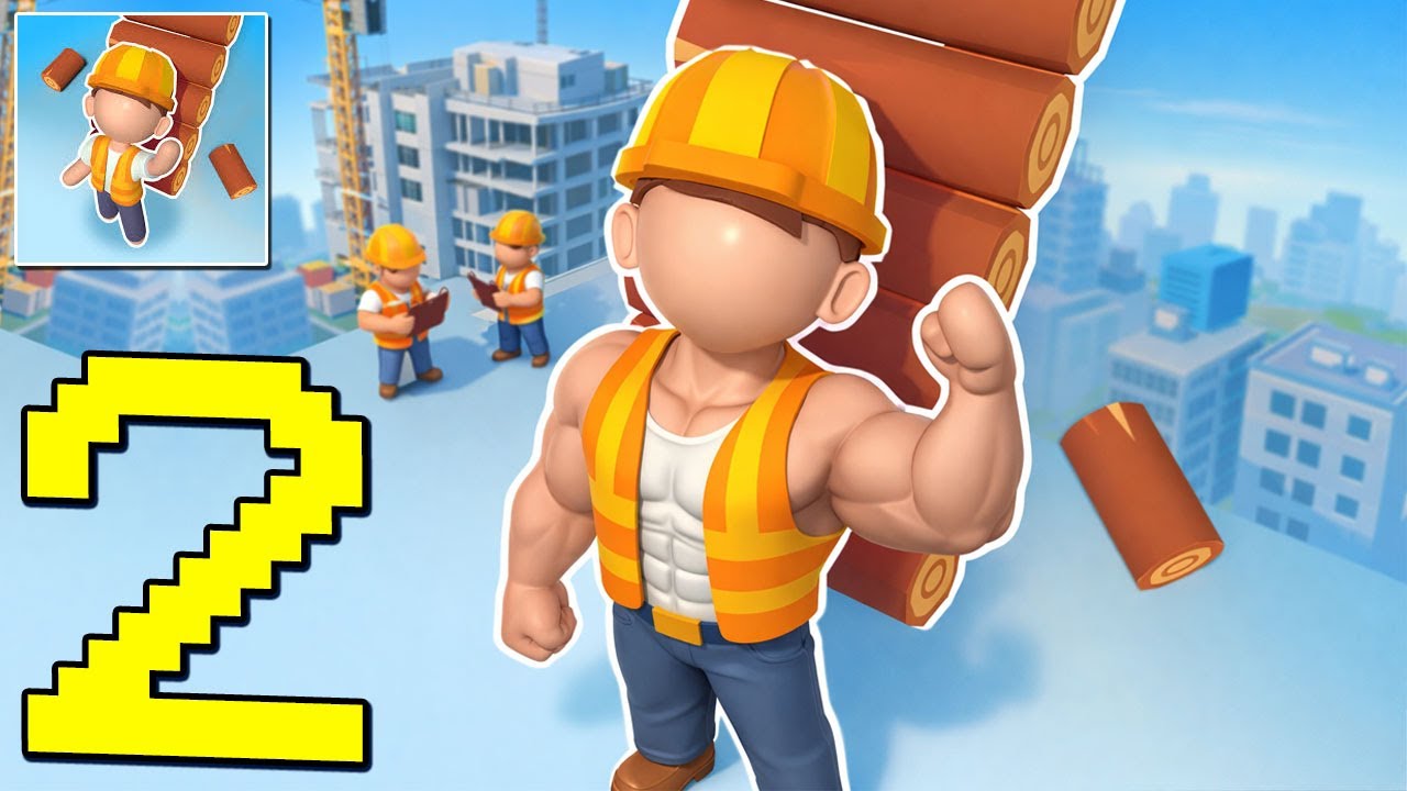 My Little City - Gameplay Walkthrough Part 2 - Build Big Dream House, CityBuilder (Android,iOS)