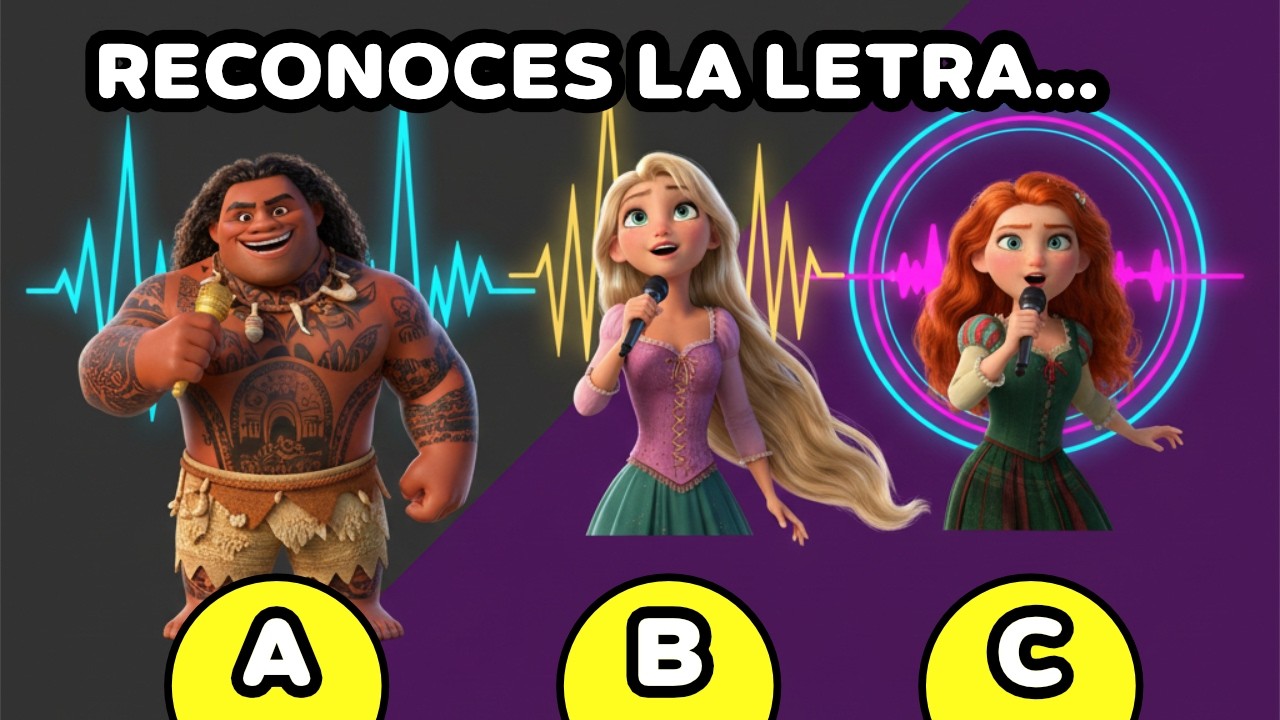 ¿Cuánto sabes de las canciones de Disney? | Quiz Musical Fácil