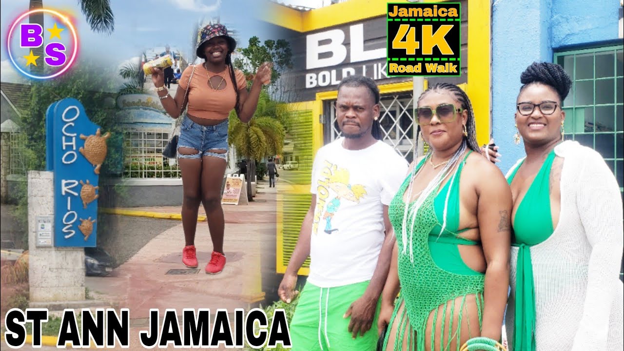 WALK THROUGH  OCHO RIOS TOWN / BUS PARK / NORTH EASTERN ST ANN JAMAICA 🇯🇲 👌