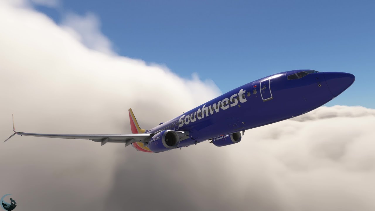 Break Through The Clouds | Southwest Airlines | 737-800 | KLAX - KPHX