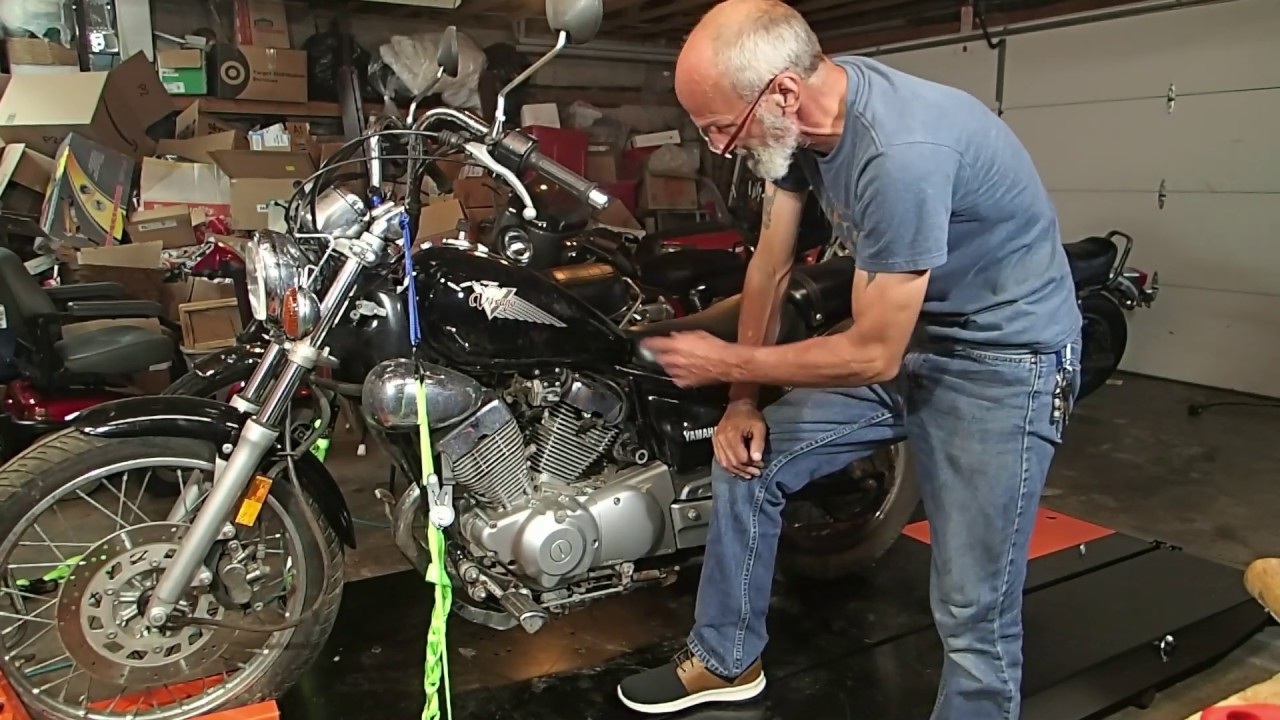 Yamaha Virago xv250 2000 года, часть 2. Возвращение к жизни! Замена компонентов