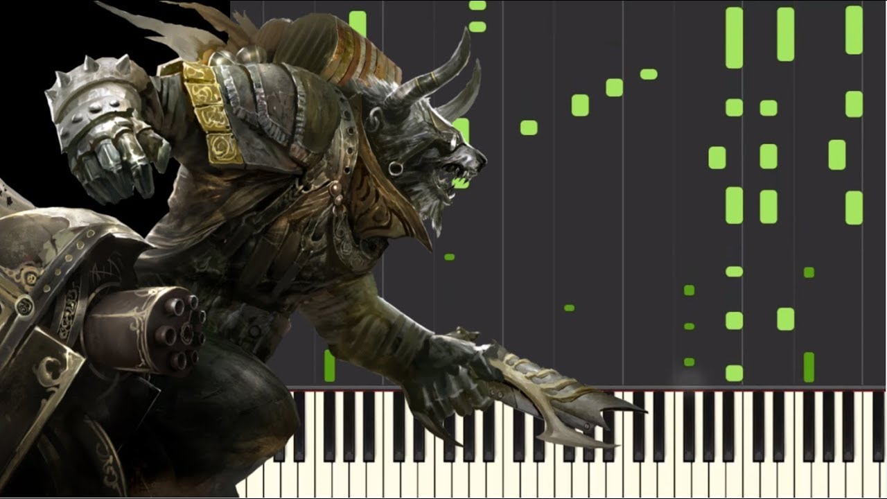 Fear Not This Night [Piano Tutorial] (Synthesia) // Kyle Landry + MIDI