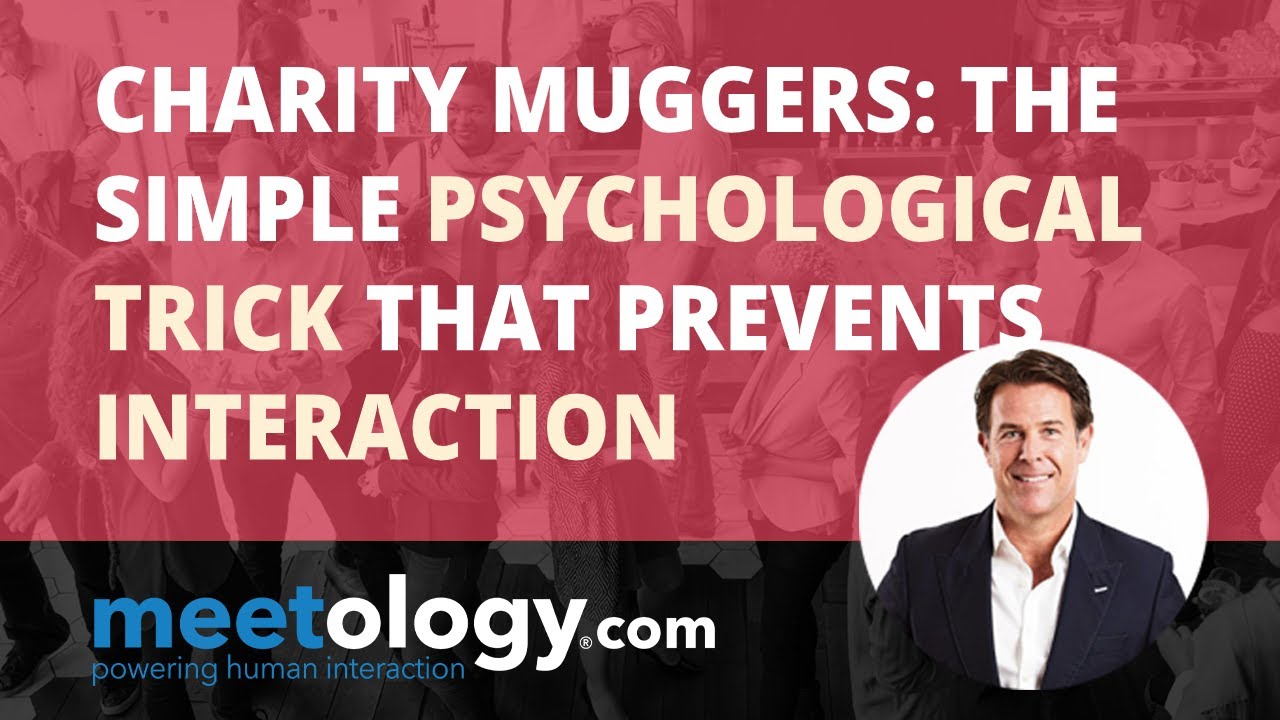 Charity Muggers: The Simple Psychological Trick That Prevents Interaction