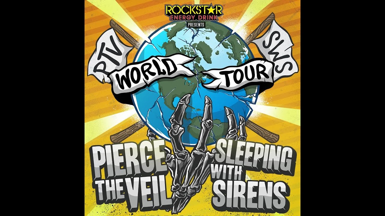 Pierce The Veil & Sleeping With Sirens World Tour 2015 - All Songs!
