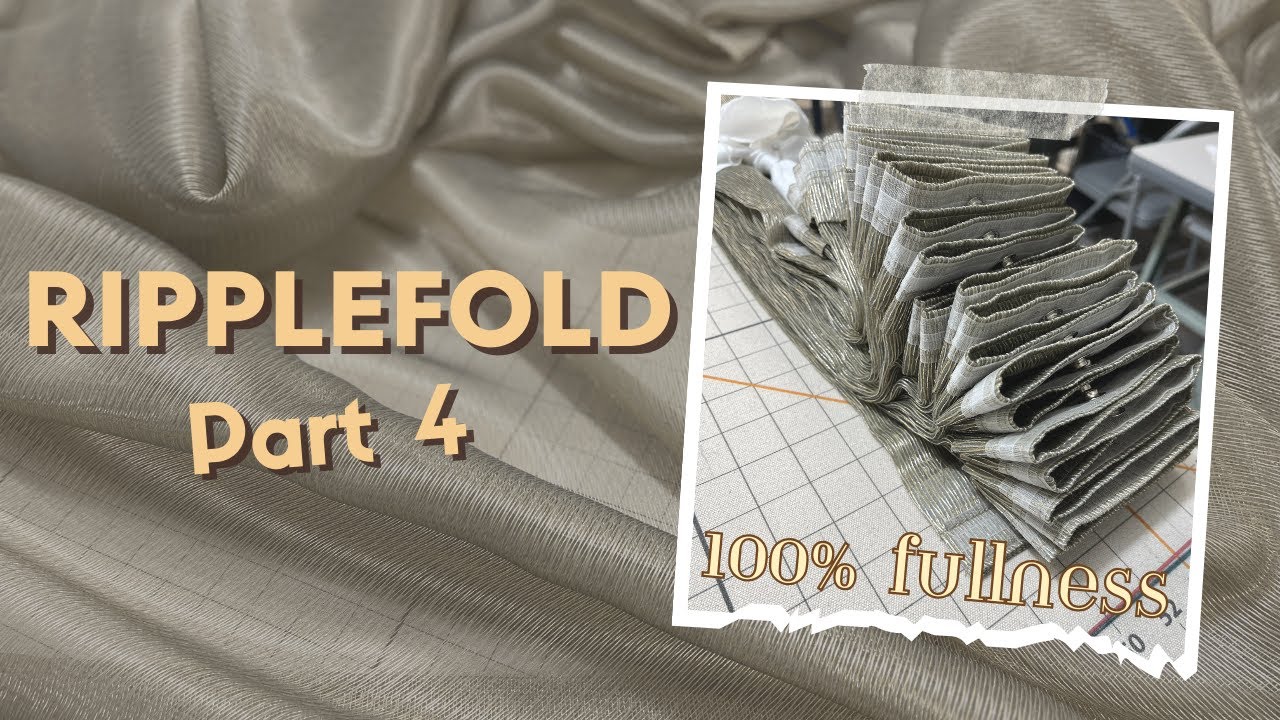 Драпировка Ripplefold, часть 4 (из 5) &mdash; 100% полнота
