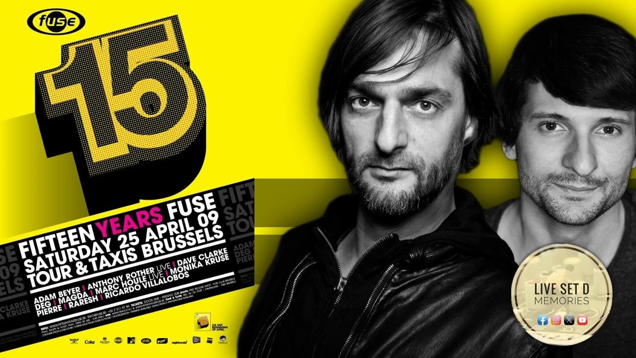 Ricardo Villalobos & Raresh @ 15 Years Fuse, Tour & Taxis, Brussels 25 04 2009