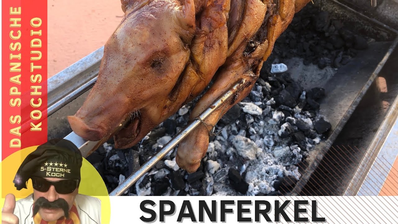 Spanferkel grillen ⎮ Schwein vom Drehgrill ⎮ Spansau ⎮ Grillschwein ⎮ BBQ