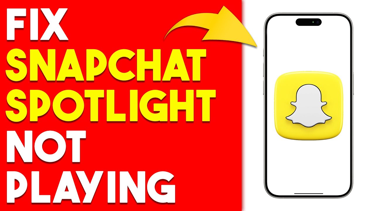 How To Fix Snapchat Spotlight Not Playing (What To Do To Solve Snapchat Spotlight Not Playing?)