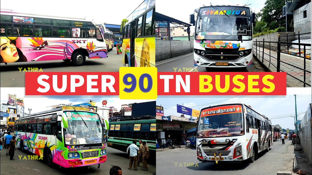 Super 90 Tamil Nadu State Private Buses