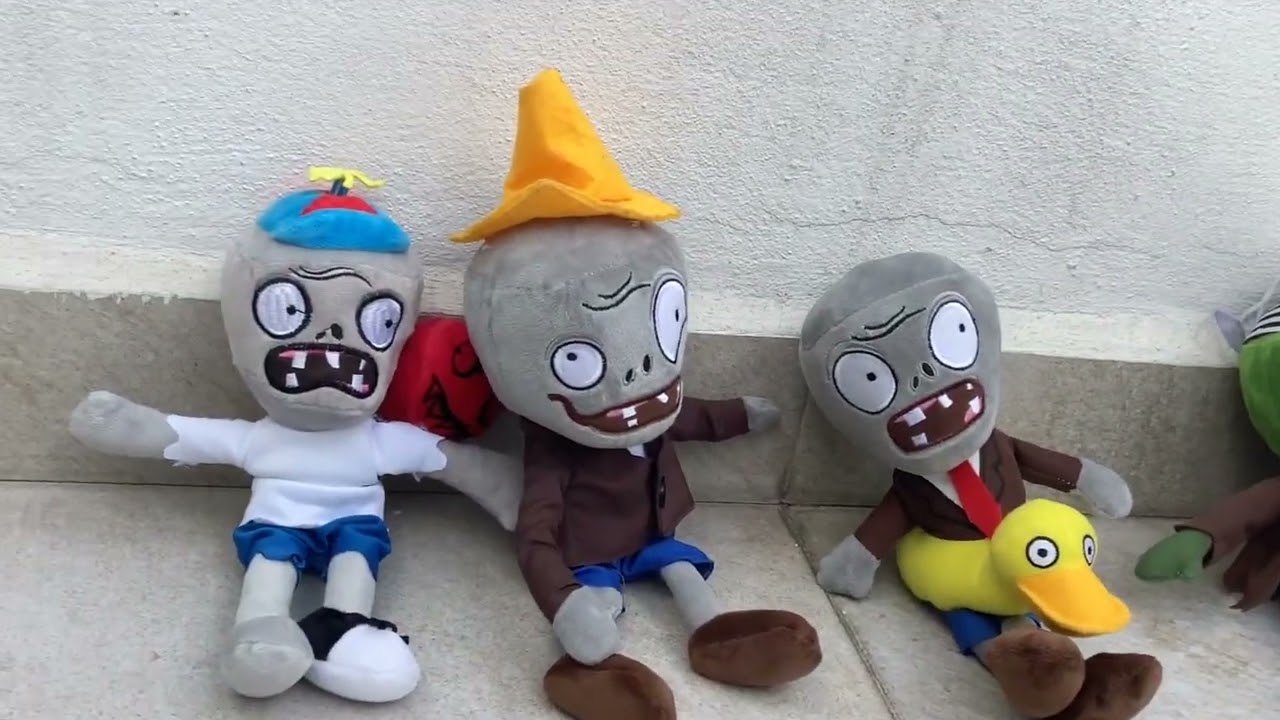 Peluches de Pvz el ataque en el tejado E1T1