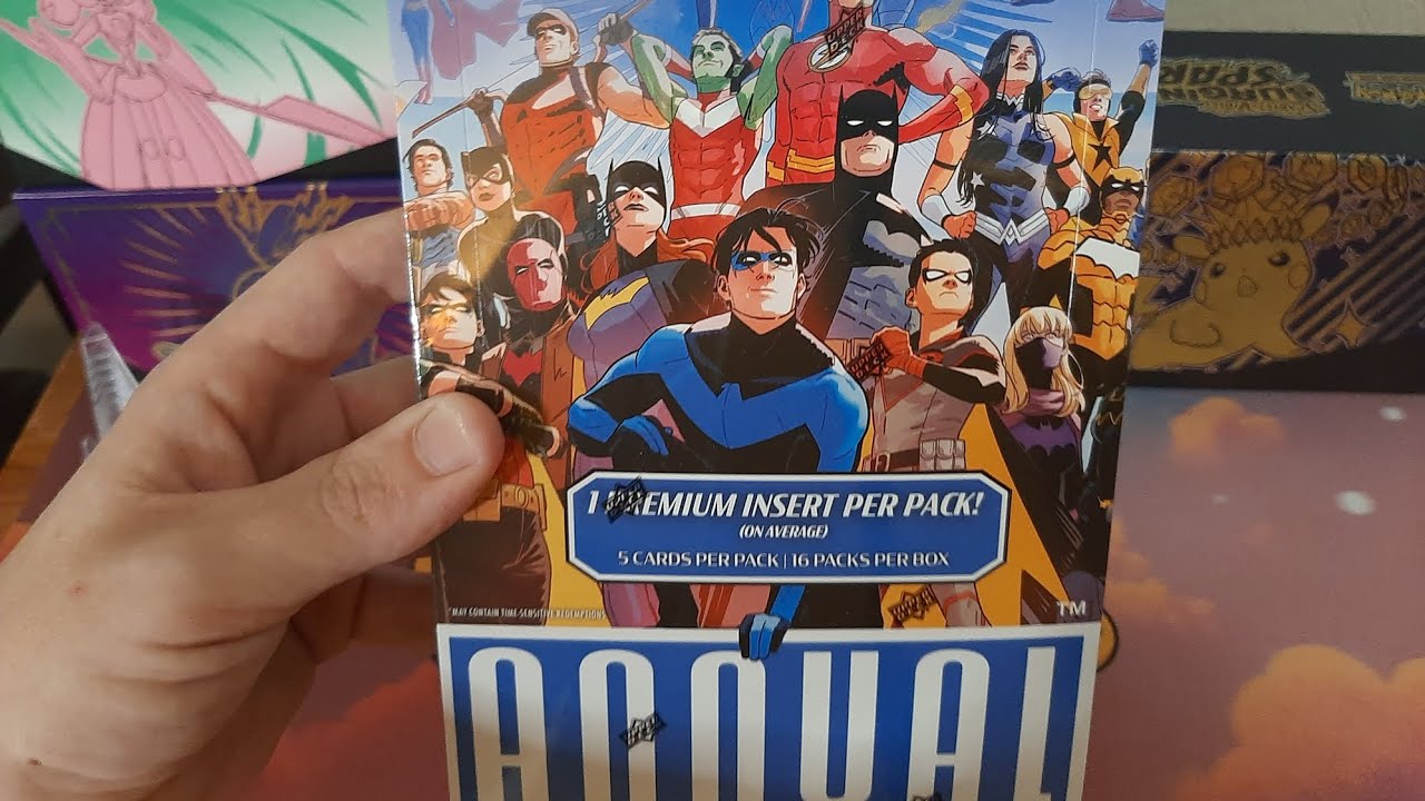 NEW DC CARDS!!  - Upper Deck 23/24 DC Annual Hobby Box!!