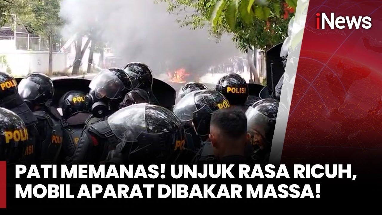Pati Makin Panas! Unjuk Rasa Ricuh, Mobil Polisi Dibakar Massa! | NEWS FLASH (13/08)