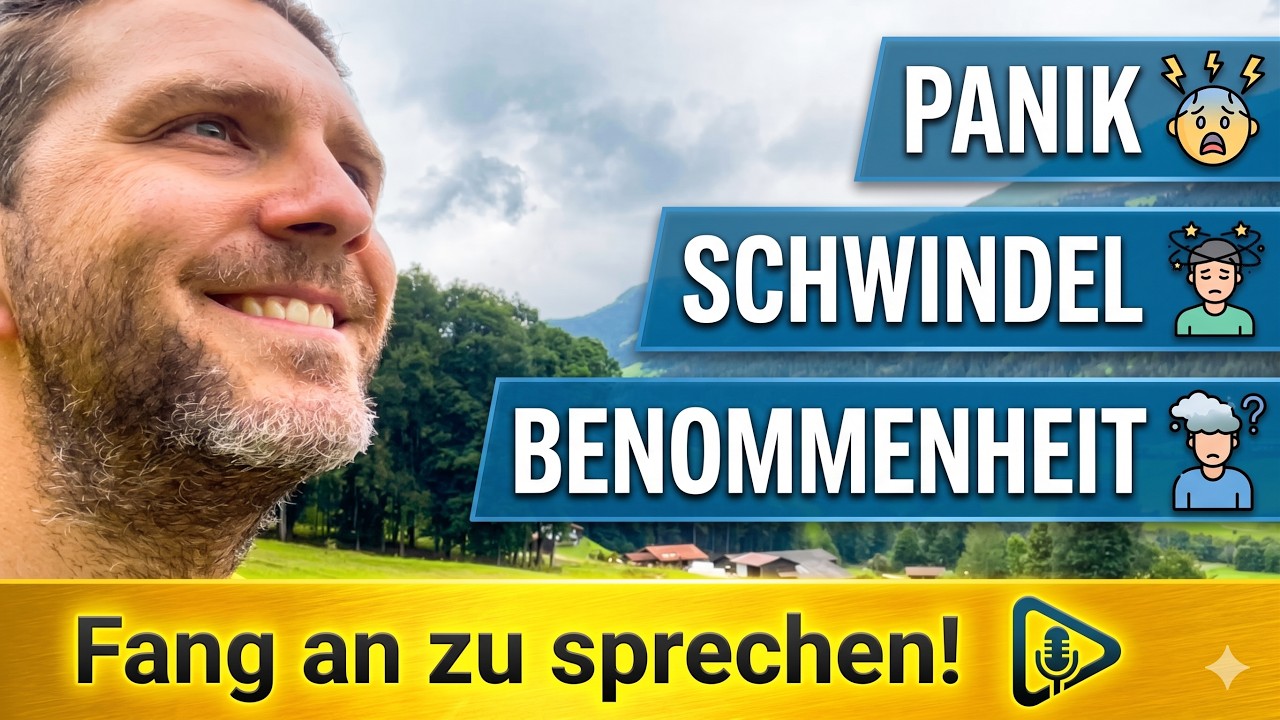 Fangt an, WIRKLICH mit Euch zu sprechen (Schwindel, Panik und Benommenheit)