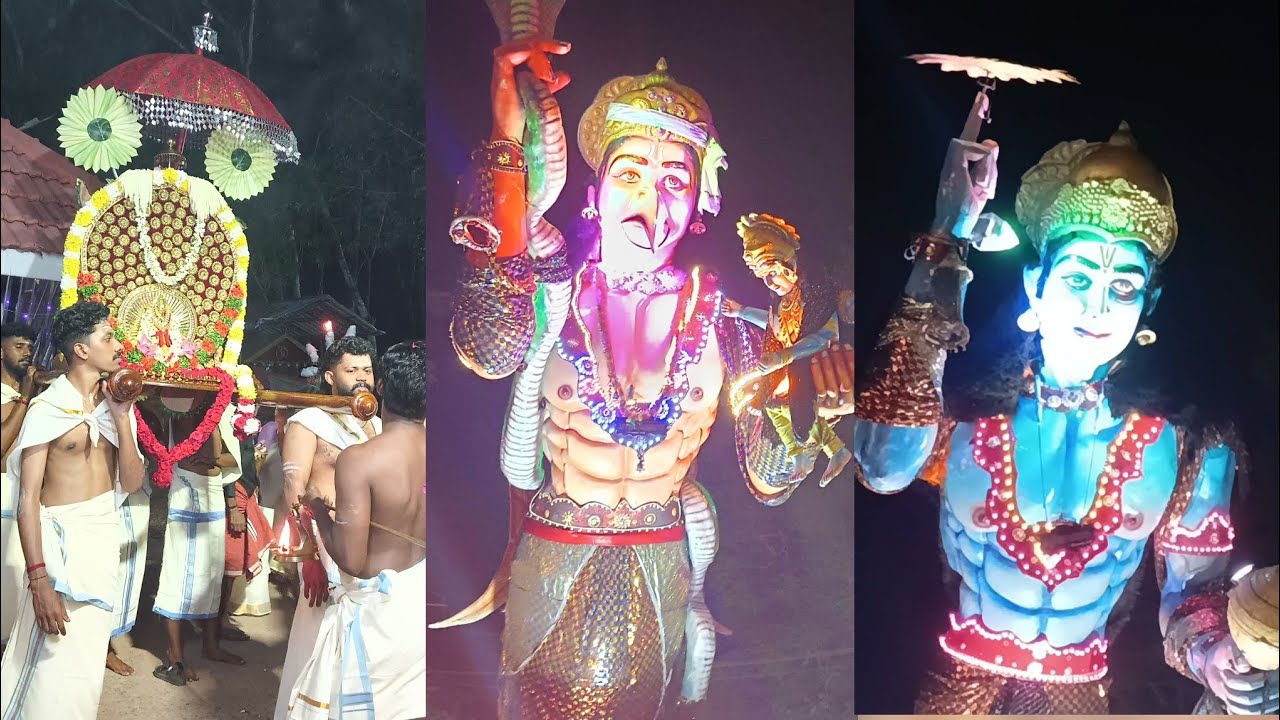 അയ്യൻകാലമഠം ശ്രീ ഭഗവതി ക്ഷേത്രം ഘോഷയാത്ര 2026#aryanad #devi #vishnu #float#viral🙏🙏🙏🙏🙏