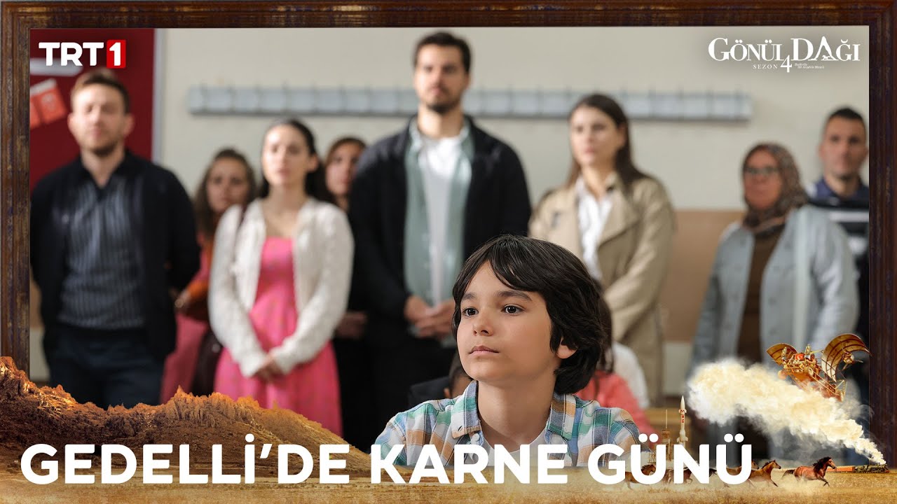 Gedelli çocuklarının karne heyecanı sardı- Gönül Dağı 142. Bölüm @trt1