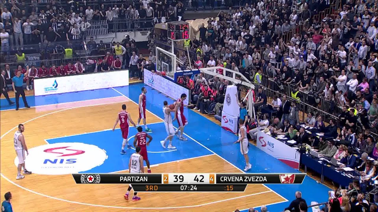 ABA Liga 2014/15, Semi-finals Round 4 match: Partizan NIS - Crvena zvezda Telekom (19.4.2015)