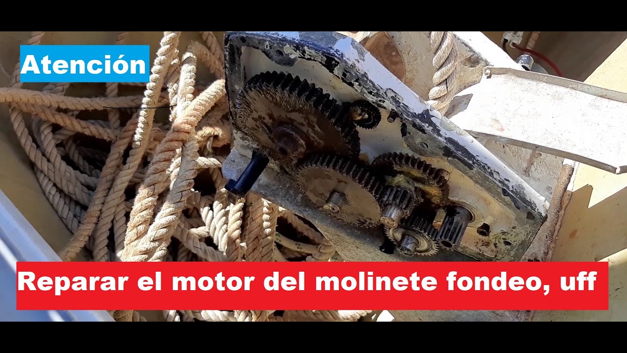Como reparamos el molino del Fondeo. Sin conocimientos nos convertimos en mecanicos de fortuna.