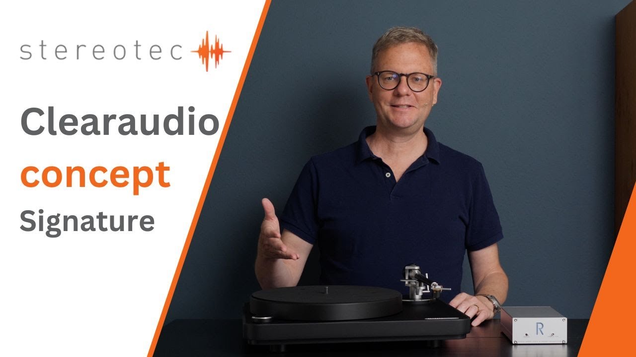Clearaudio concept Signature Plattenspieler