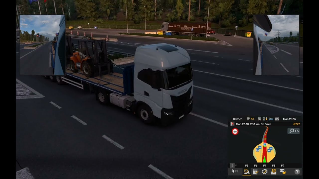 Insane Hard Reverse Parking! 😱 IVECO Trucking - ETS2 Gameplay