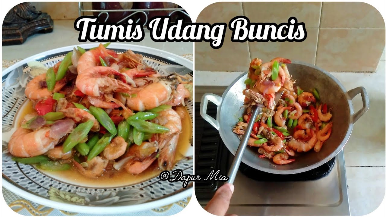 YUMMY ‼️ TUMIS UDANG BUNCIS SIMPLE TAPI NIKMAT 