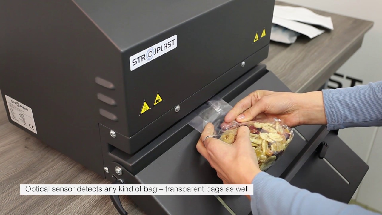 Automatic heat sealer - hot jaw sealer - unique on the market