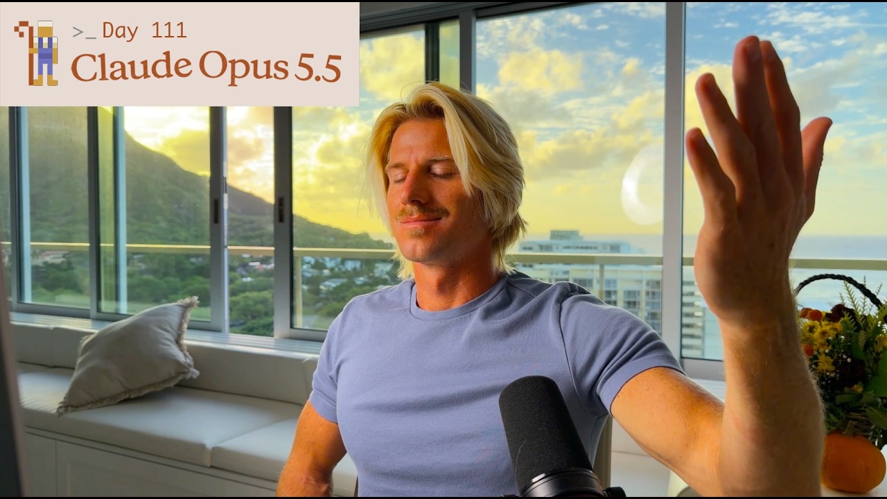 Day 111 🕊️ - Vibe Coding App In Hawaii - Claude Opus 5.5 + GPT 6 Astra + Blender