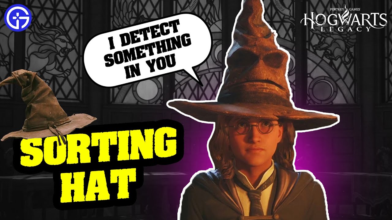 Hogwarts Legacy Sorting Hat Scene - Changing House