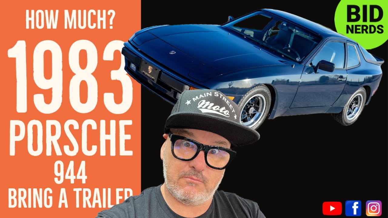How much is a 1983 Porsche 944 worth on Bring A Trailer?