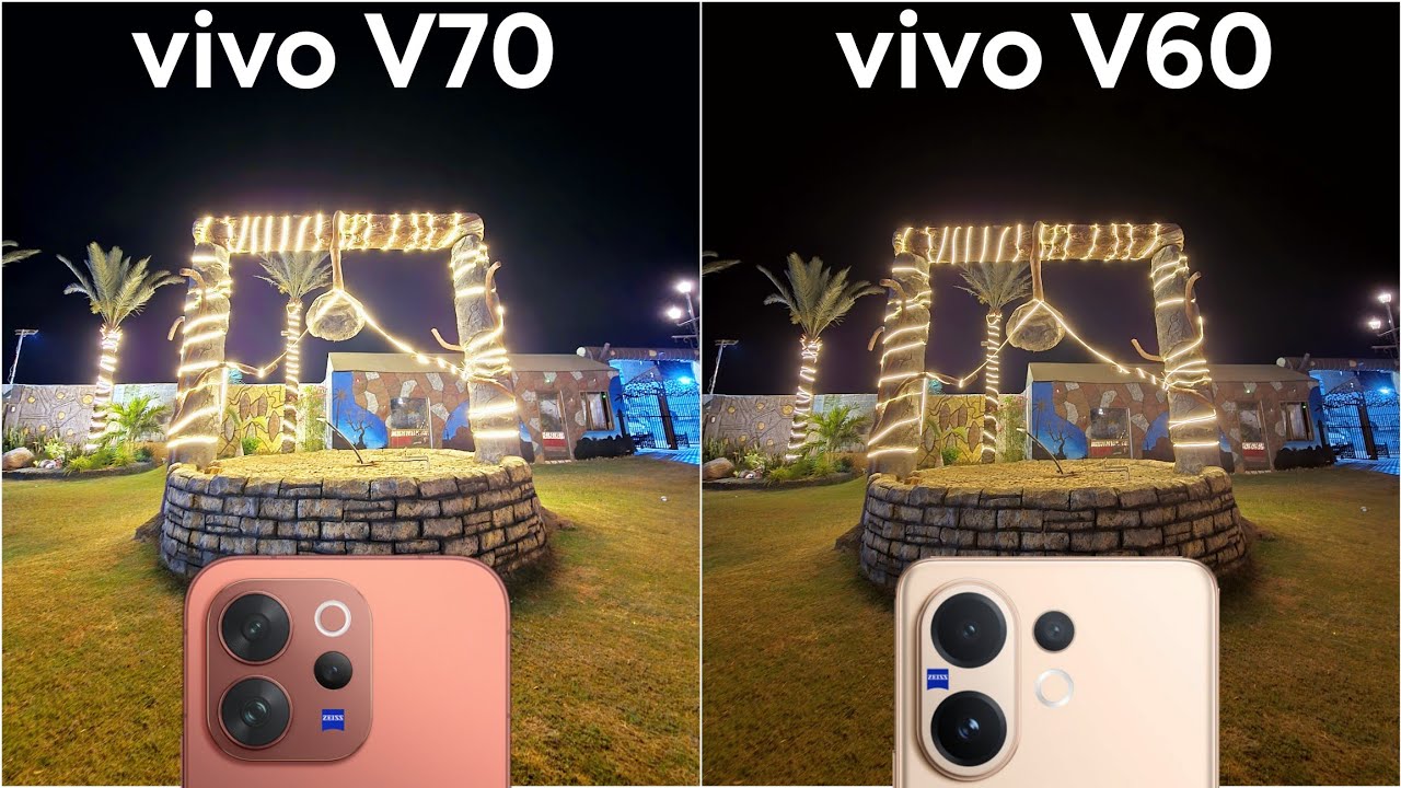 Сравнение камер Vivo V70 и Vivo V60: тест-драйв