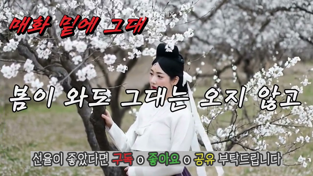 ［매화 아래 그대 ］조선시대의 애틋한 사랑을 담은 발라드.